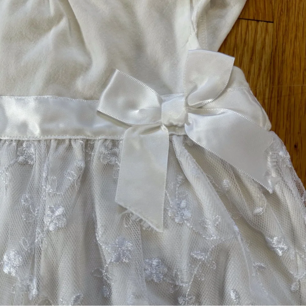 Koala Baby Boutique White Lace 2-Piece Outfit Set 3-6 months